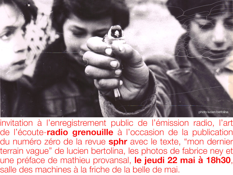 L'art de l'écoute Radio Grenouille
